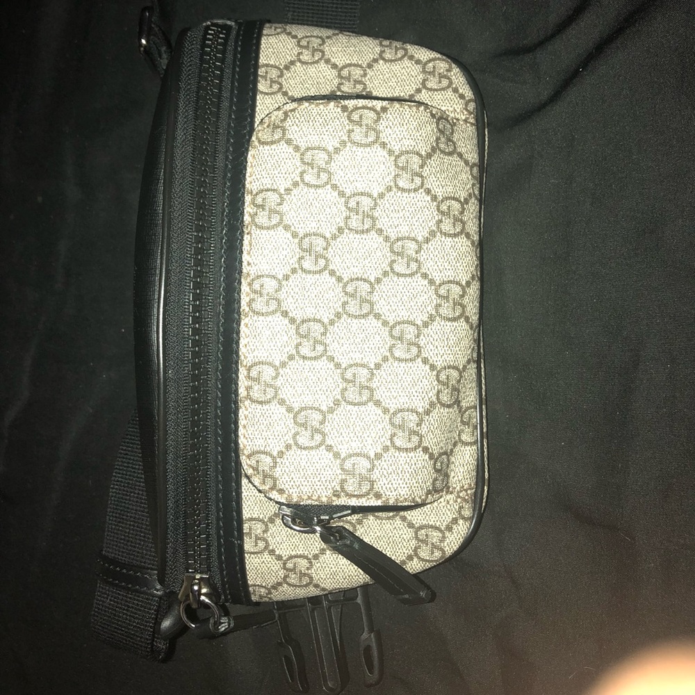Gucci luggage travel fanny pack